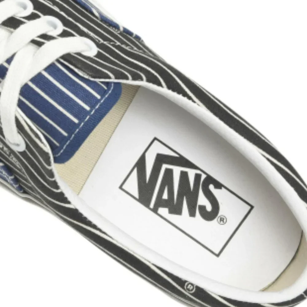 Vans Men's 7.5/Women's 9 Era 95 DX Anaheim Factory Limited Stripes Black/Blue